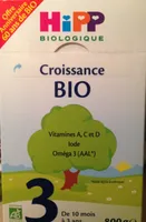 Lait de Croissance Bio 3