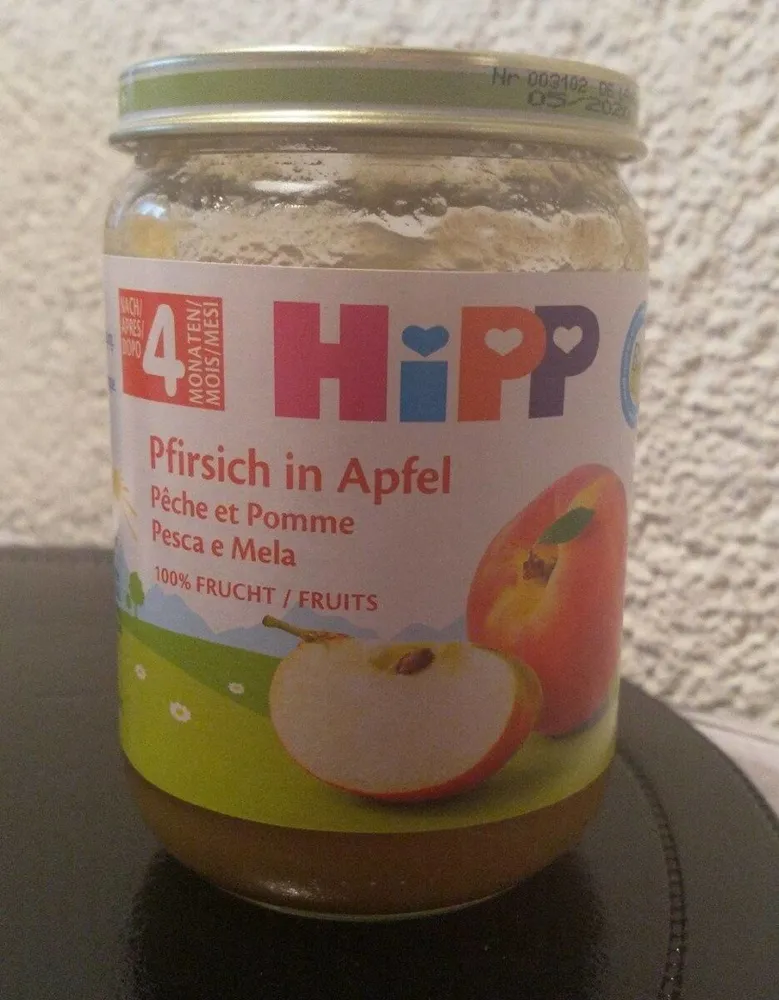Pêche et pomme
