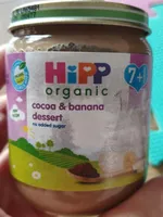 Cocoa and Banana dessert