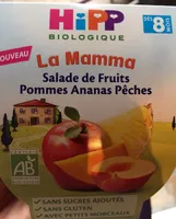 La Mamma Salade de Fruits Pommes Ananas Pêches