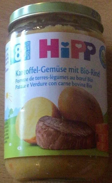 Pommes de terre et legumes avec boeuf