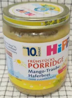 Porridge Mango-Traube-Haferbrei