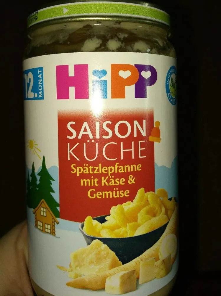 Spatzlepfanne kase gemuse