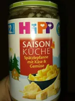 Spatzlepfanne kase gemuse