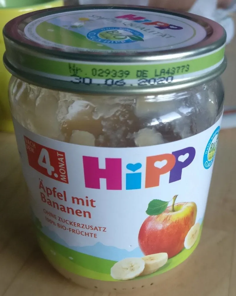 Compote pomme banane