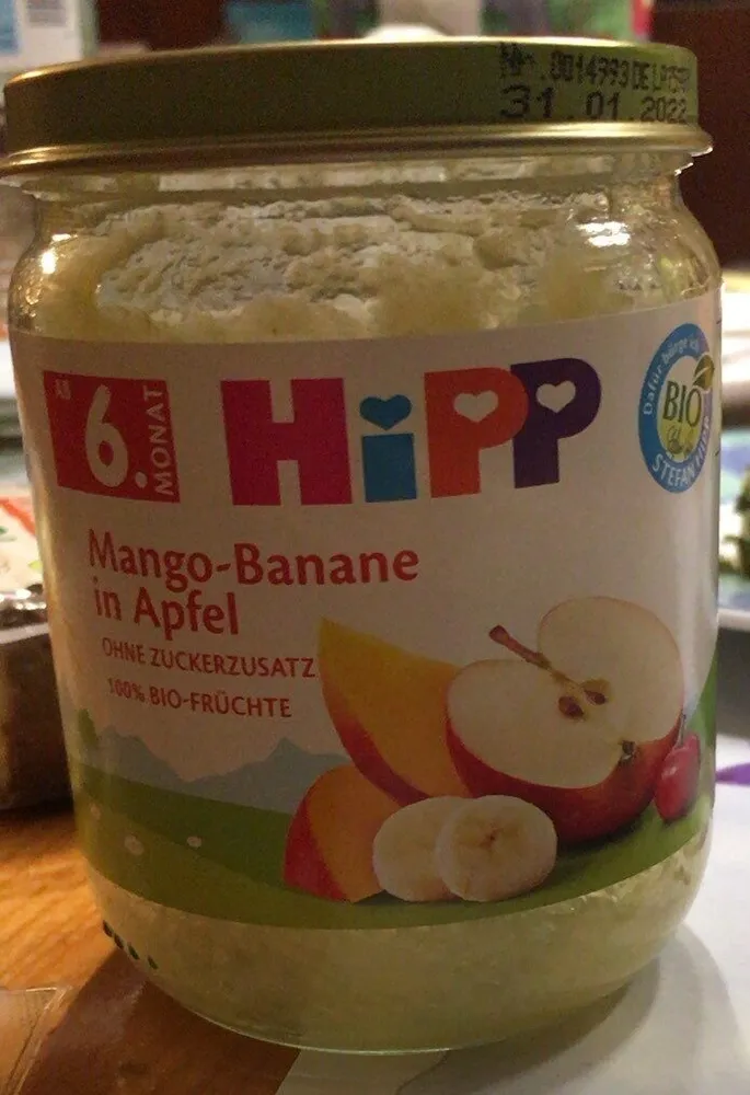Mango-Banane in Apfel