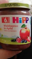 Waldbeeren in Apfel