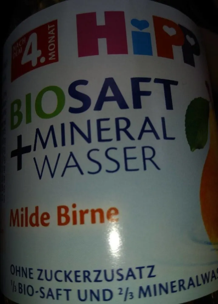 Stilles wasser bio Saft