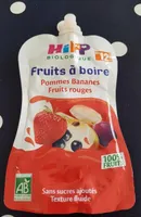 Fruits a boire pomme banane fruits rouges