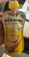 Hipp biologique 100 % fruits - Pommes Poires Bananes