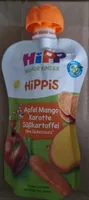 HiPPiS Apfel Mango Karotte Süßkartoffel