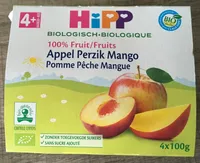 100% fruits pomme peche mangue