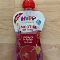 Smoothie Erdbeer in Apfel-Bnane