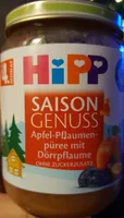 Apfel pflaumen purëe