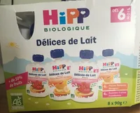 Délices de lait dès 6 mois