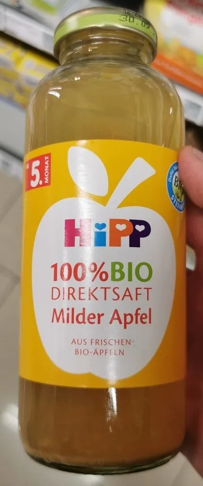 Hipp milder apfel