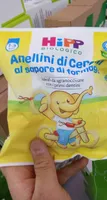 Anellini di cereali al sapore di formaggio
