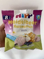 Heidelbeer Reiswaffeln