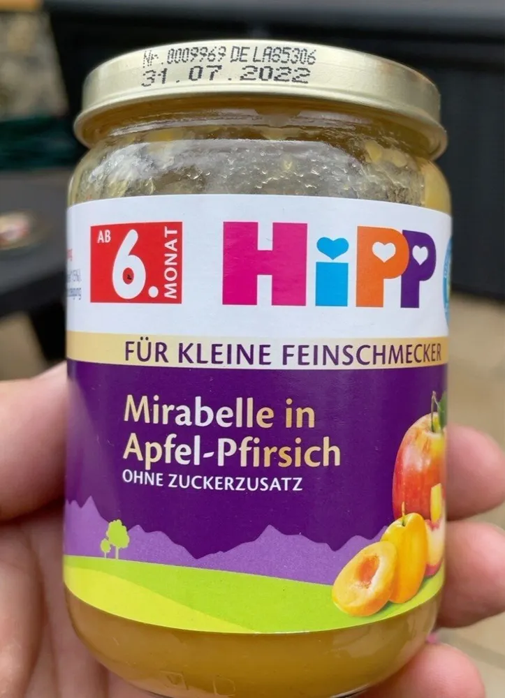 Mirabelle in Apfel-Pfirsich
