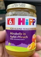 Mirabelle in Apfel-Pfirsich
