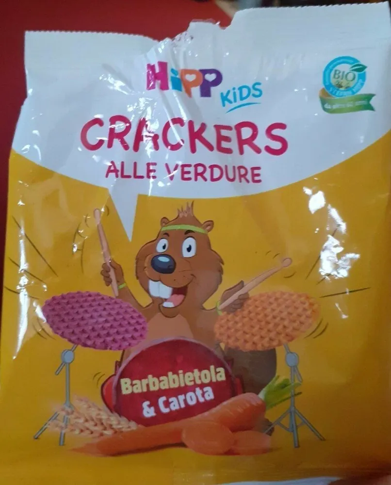 Crackers alle verdure