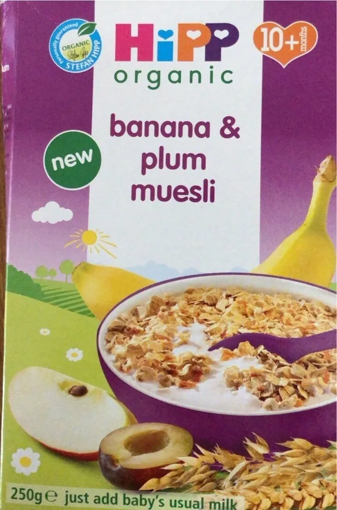 Banana & Plum Muesli