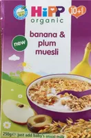 Banana & Plum Muesli