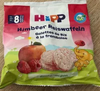 Hipp galettes de riz framboise