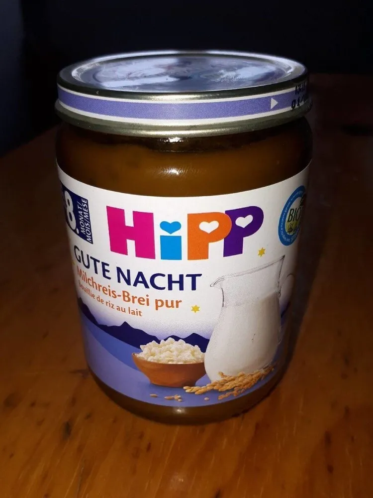 Gute Nacht - Milchreis-Brei pur
