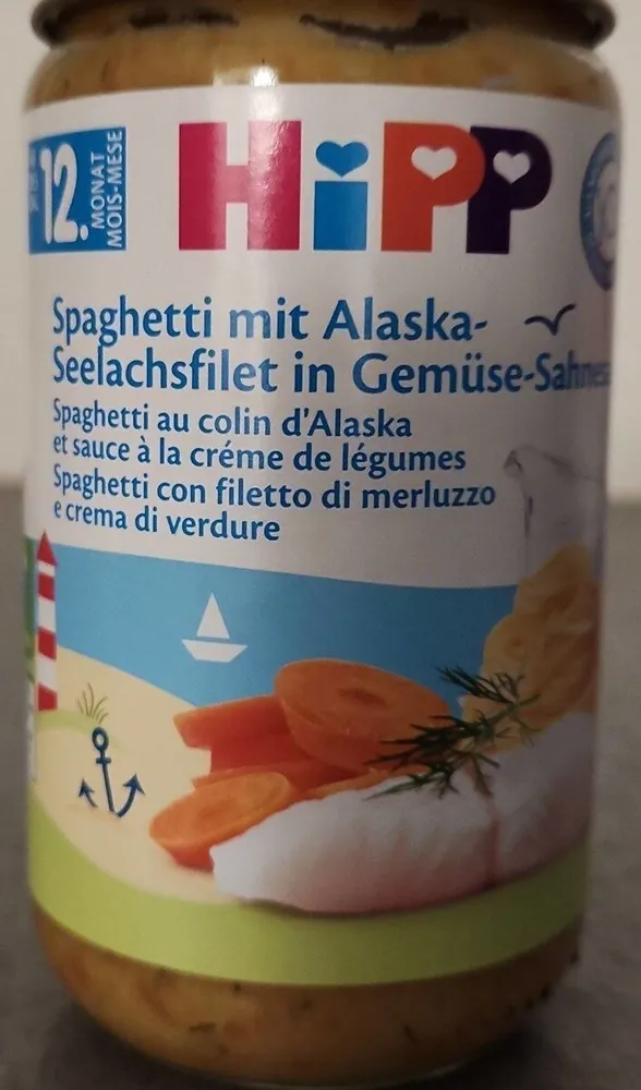 Spaghetti au colin d'Alasks