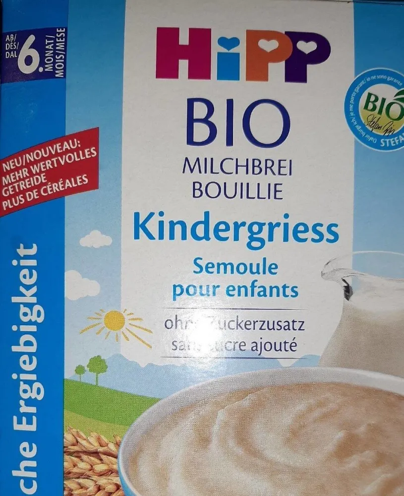 Semoule pour enfants