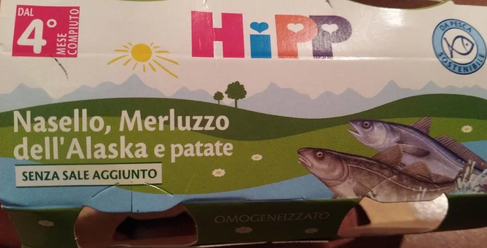 Nasello, merluzzo dell'Alaska e patate