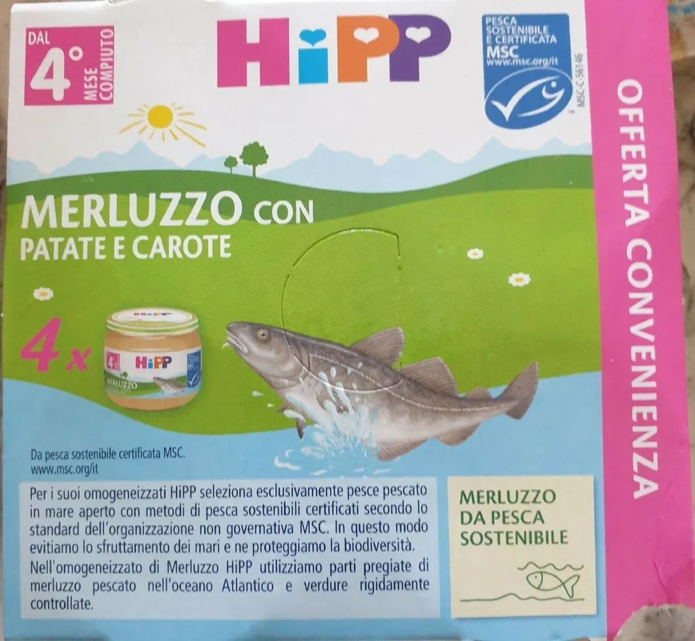 omogeinazzati merluzzo