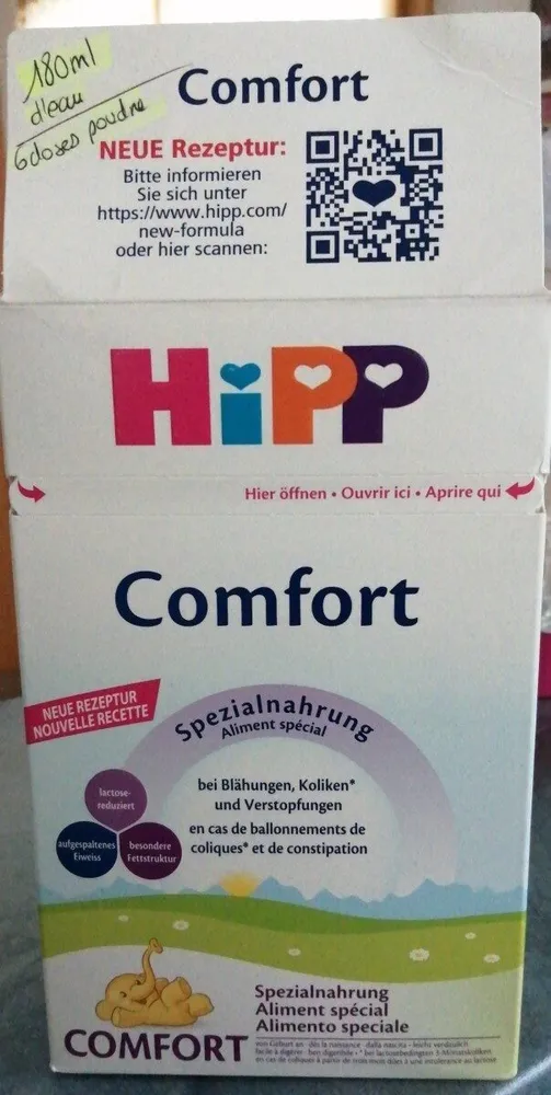 Hipp aliment spécial pour bébé