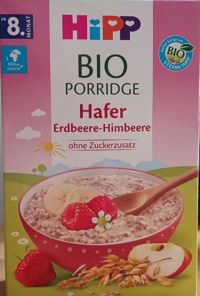Hafer Erdbeere Himbeere