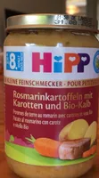 Rosmarinkartoffeln mit Karotten und Bio-Kalb