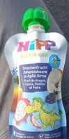 Hipp - Hippis Drachenfrucht-Johannisbeere in Apfel-Birne