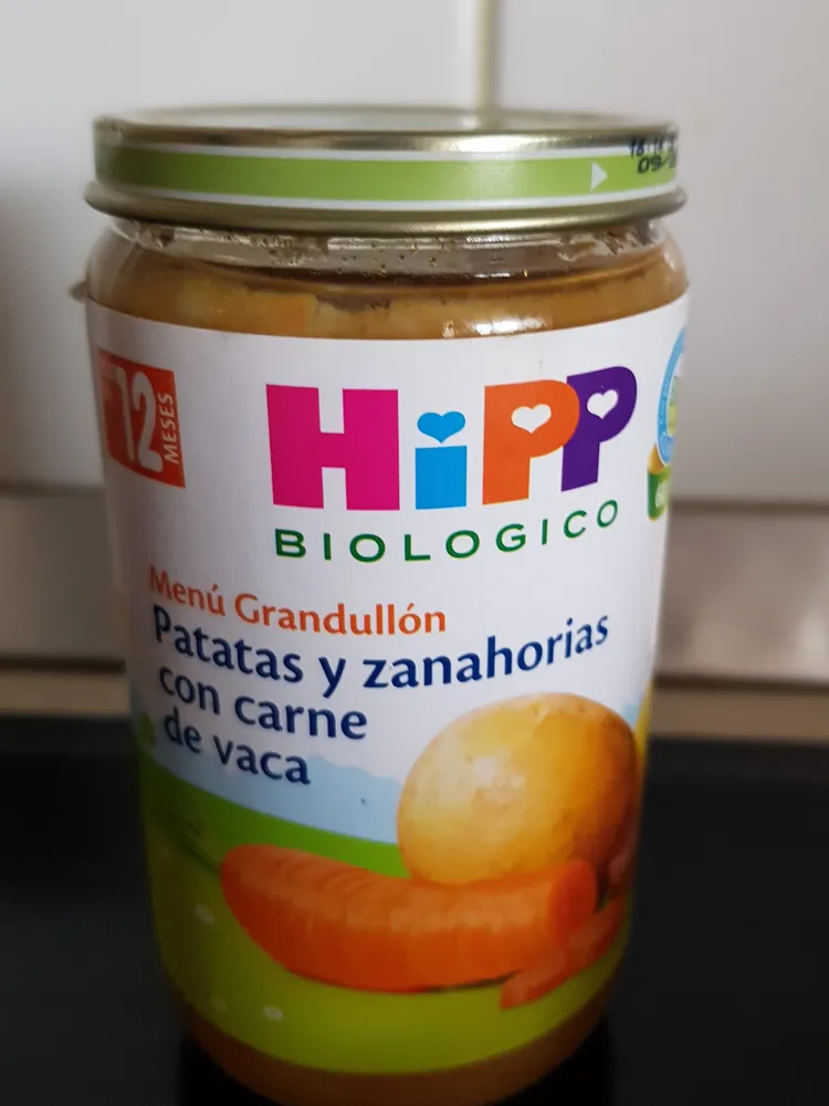 Tarrito Patatas Y Zanahoria Con Carne Hipp 250 GR +
