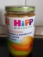 Tarrito Patatas Y Zanahoria Con Carne Hipp 250 GR +