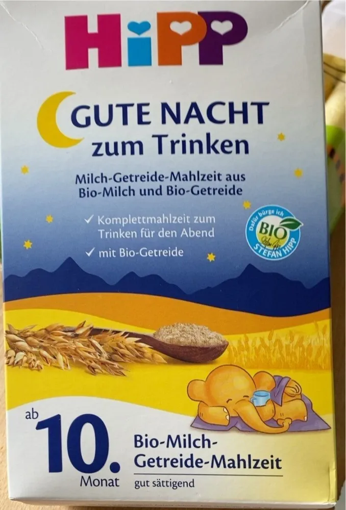 Gute Nacht zum Trinken