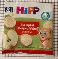 Apfel Reiswaffeln