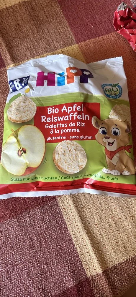 Galettes de riz à la pomme