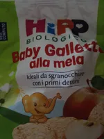 Baby gallette alla mela