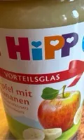 Apfel mit Bananen