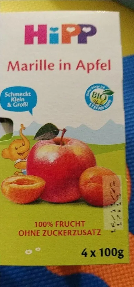 Marille in Apfel