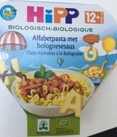 Hipp pâtes alphabet à la bolognaise