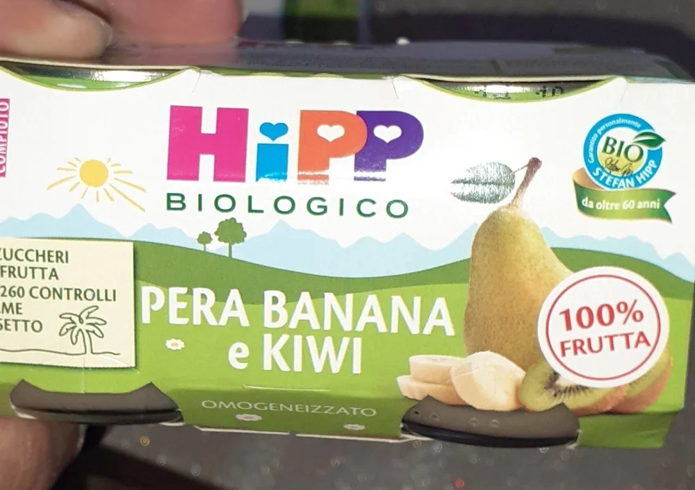 pera banana e kiwi