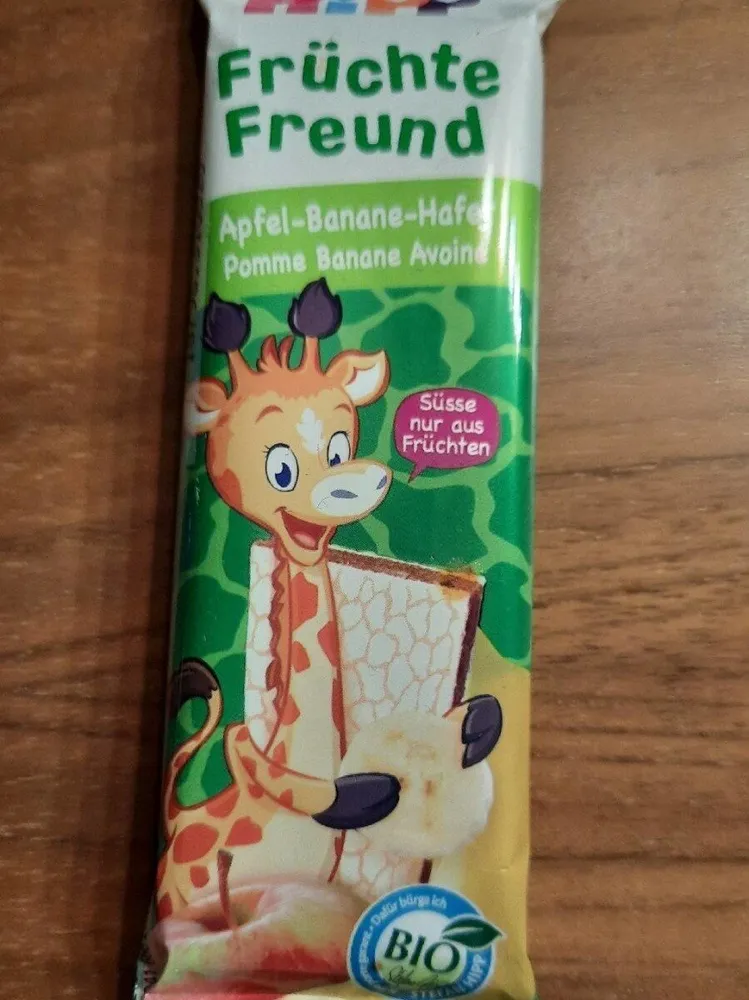 Früchte Freund, pomme banane avoine