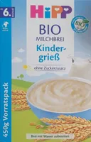 Bio Milchbrei Kindergrieß