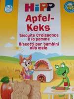 Biscuits croissance à la pomme